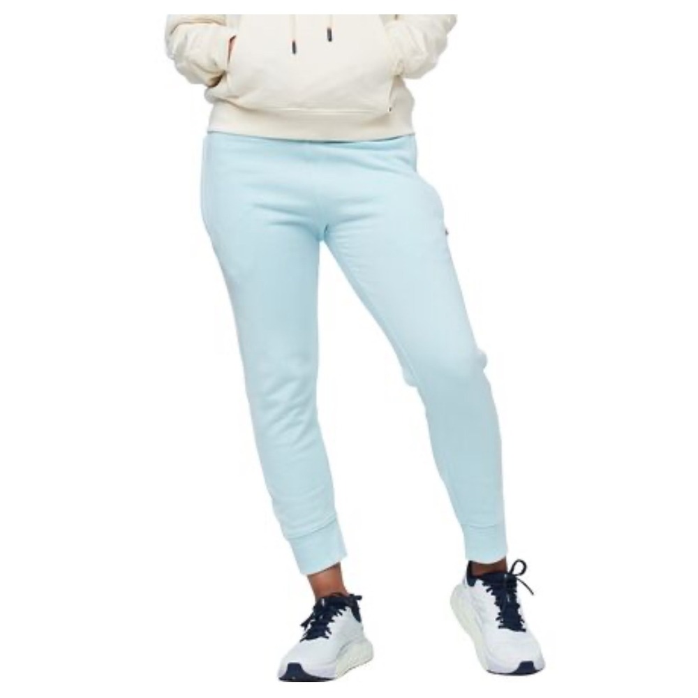Cotopaxi Ice‎ Blue Organic High Waist Jogger Sweatpants Pants Lounge Womens XS